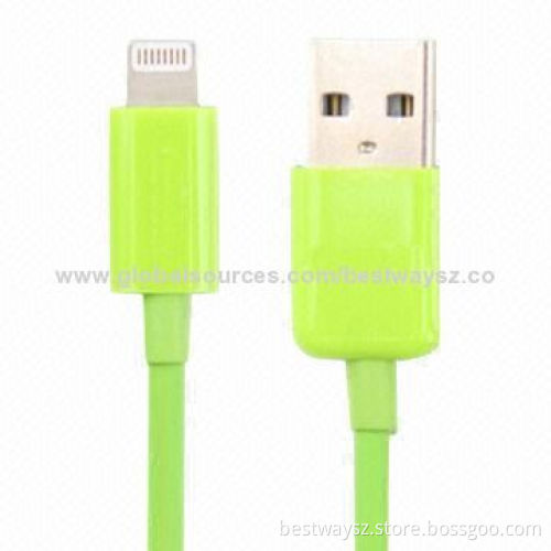 Charging cable for iPhone 5 with MFI certificate, 8-pin connector